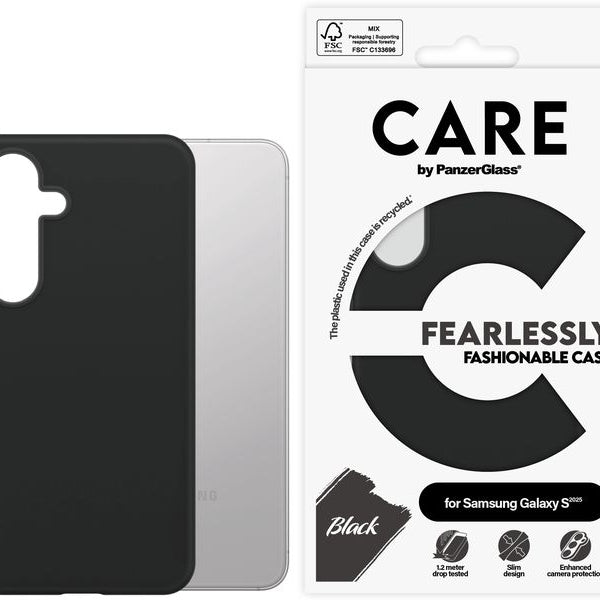 CARE Back Cover Fashion Galaxy S25 Schwarz