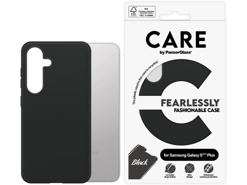 CARE Back Cover Fashion Galaxy S25+ Schwarz
