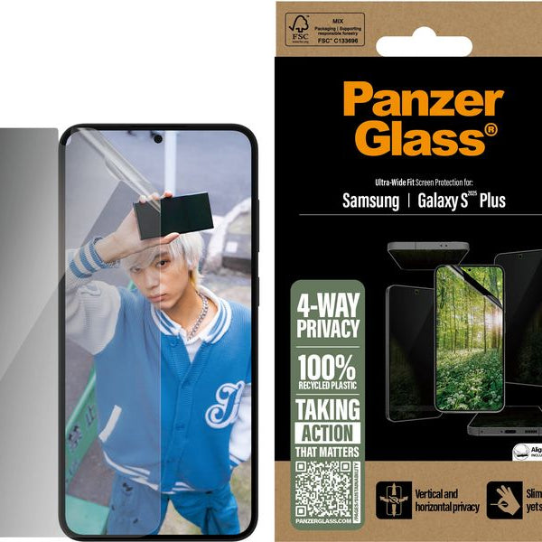 Panzerglass Displayschutz Ultra Wide Fit UWF Eco Matrix Galaxy S25+