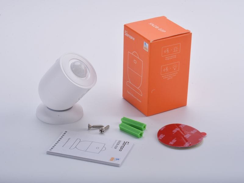 SONOFF Bewegungsmelder SNZB-03P DC 3 V (mit 1xCR2477 Batterie)