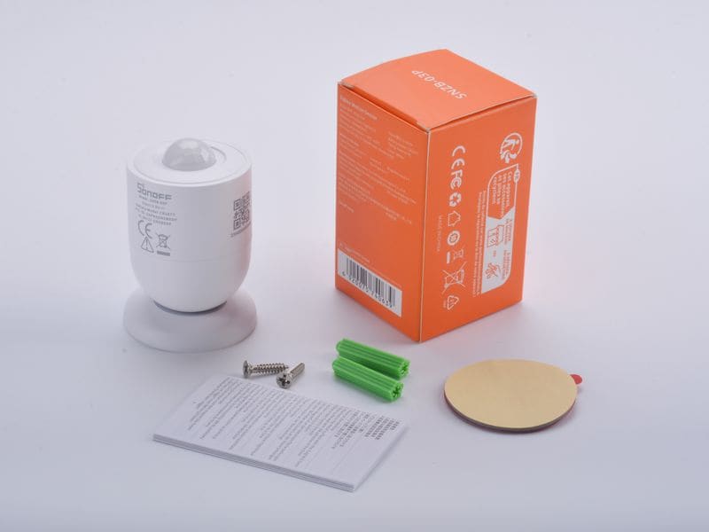 SONOFF Bewegungsmelder SNZB-03P DC 3 V (mit 1xCR2477 Batterie)