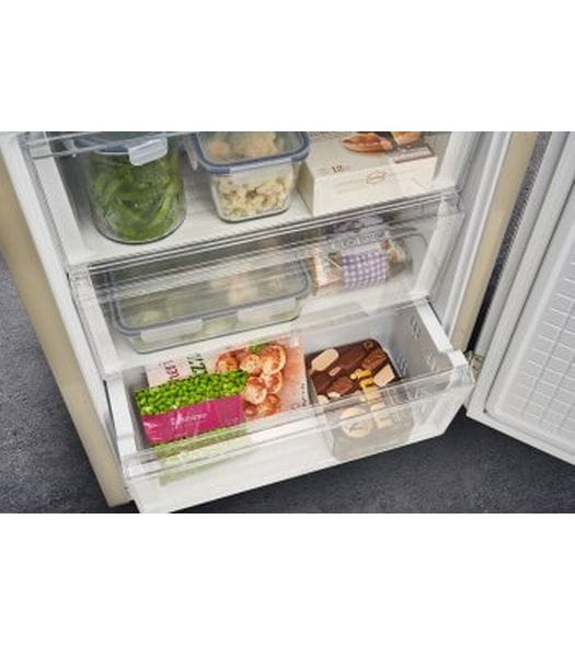 Trisa Kühl-Gefrierkombination Frescolino Classic Creme, Rechts