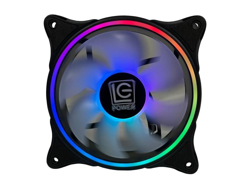 LC-Power PC-Lüfter LC-CF-120-ARGB-B Schwarz
