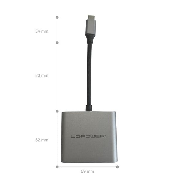 LC-Power Dockingstation LC-HUB-C-multi-4 V2