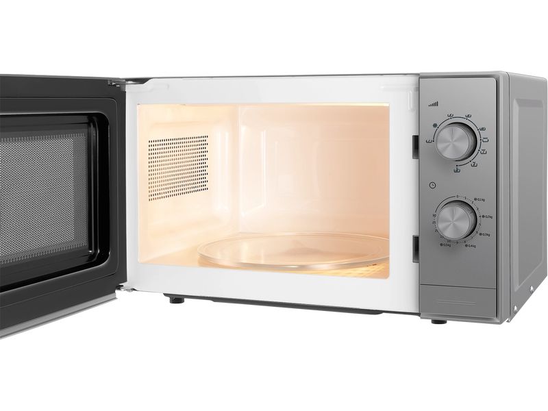 Beko Mikrowelle mit Grill MGC20CH Silber