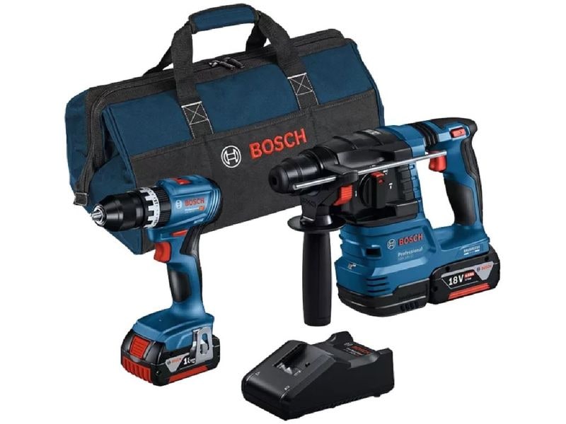 Bosch Professional Akku-Werkzeugset 18 V Combo Kit