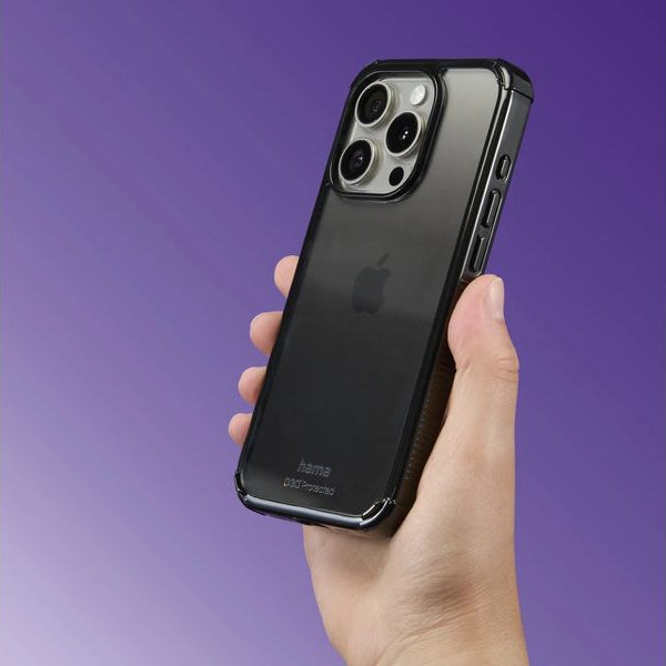 Hama Back Cover Extreme Protect iPhone 15 Schwarz