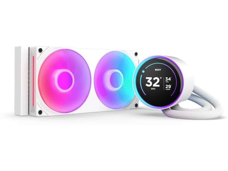NZXT Wasserkühlung Kraken Elite 240 RGB Weiss