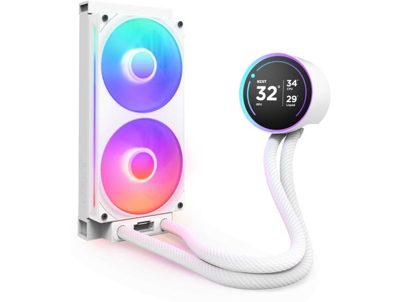 NZXT Wasserkühlung Kraken Elite 240 RGB Weiss