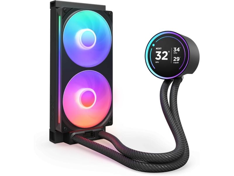 NZXT Wasserkühlung Kraken Elite 240 RGB Schwarz