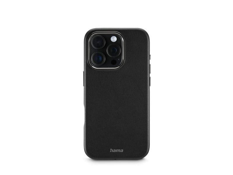Hama Back Cover Premium iPhone 16 Pro Schwarz