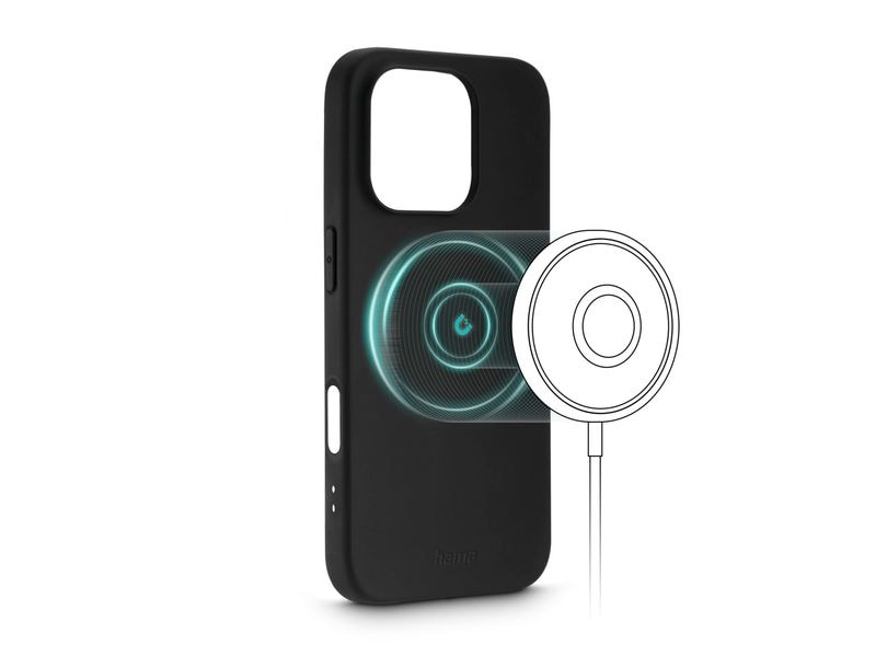 Hama Back Cover Fantastic Feel iPhone 16 Pro Transparent