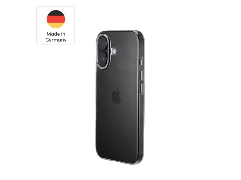 Hama Back Cover Always Clear iPhone 16 Transparent