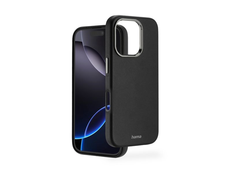 Hama Back Cover Premium iPhone 16 Pro Schwarz