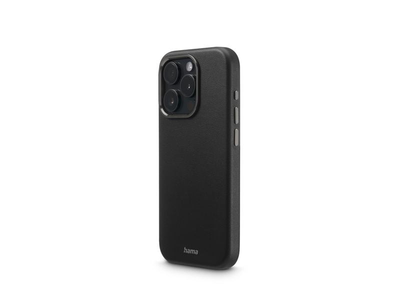 Hama Back Cover Premium iPhone 16 Pro Schwarz