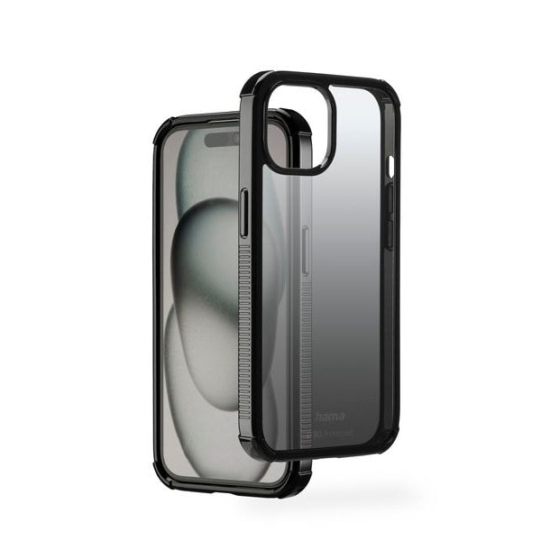 Hama Back Cover Extreme Protect iPhone 15 Schwarz