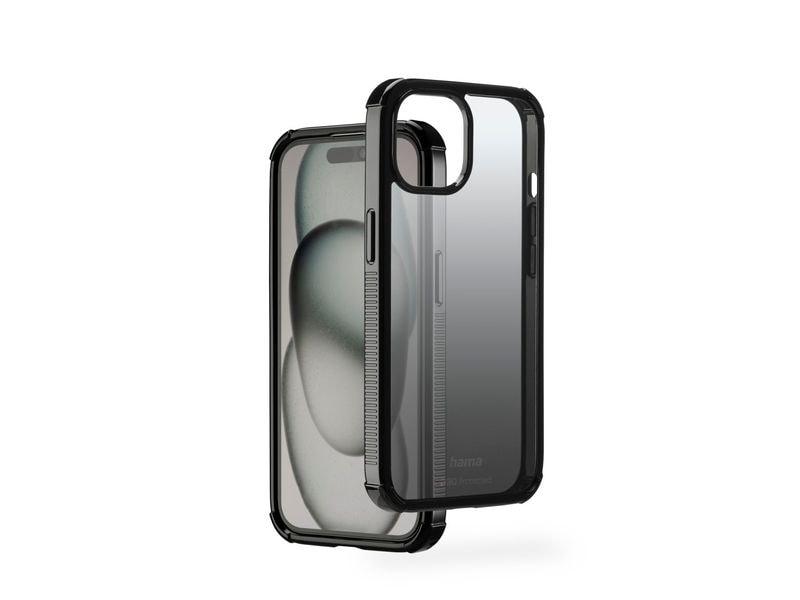 Hama Back Cover Extreme Protect iPhone 15 Schwarz
