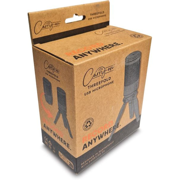 Carry-on by Blackstar Kondensatormikrofon Threefold USB MIC