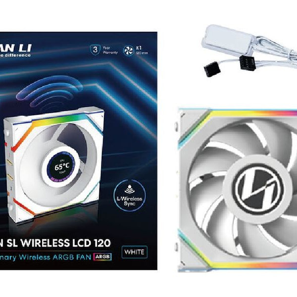 Lian Li PC-Lüfter UNI FAN SL 120 Weiss