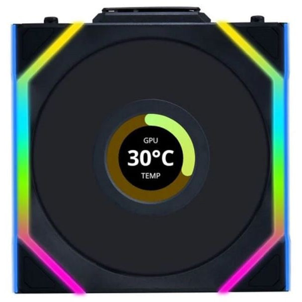 Lian Li PC-Lüfter UNI FAN SL 120 Reverse Blade Schwarz