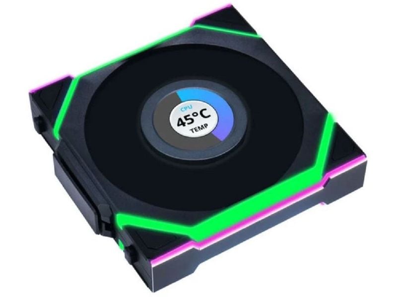 Lian Li PC-Lüfter UNI FAN SL 120 Reverse Blade Schwarz