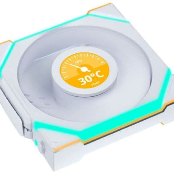 Lian Li PC-Lüfter UNI FAN SL 120 Reverse Blade Weiss