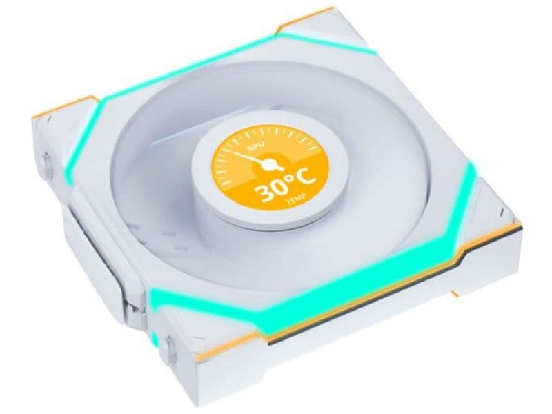 Lian Li PC-Lüfter UNI FAN SL 120 Reverse Blade Weiss