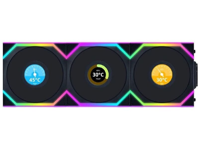 Lian Li PC-Lüfter UNI FAN SL 120 3er-Pack inkl. Controller