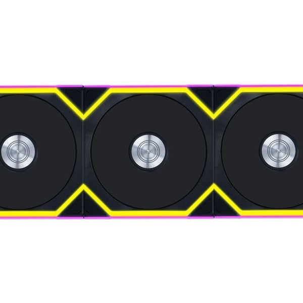 Lian Li PC-Lüfter UNI FAN SL 120 3-er Pack inkl. Controller Schwarz