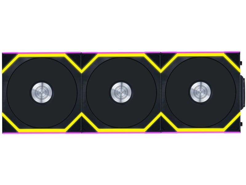 Lian Li PC-Lüfter UNI FAN SL 120 3-er Pack inkl. Controller Schwarz