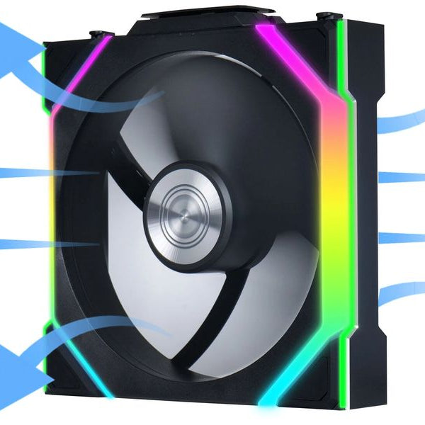 Lian Li PC-Lüfter UNI FAN SL 120 Reverse Blade Schwarz