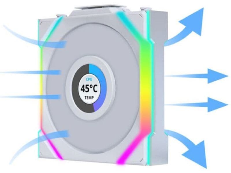 Lian Li PC-Lüfter UNI FAN SL 120 3er-Pack inkl. Controller