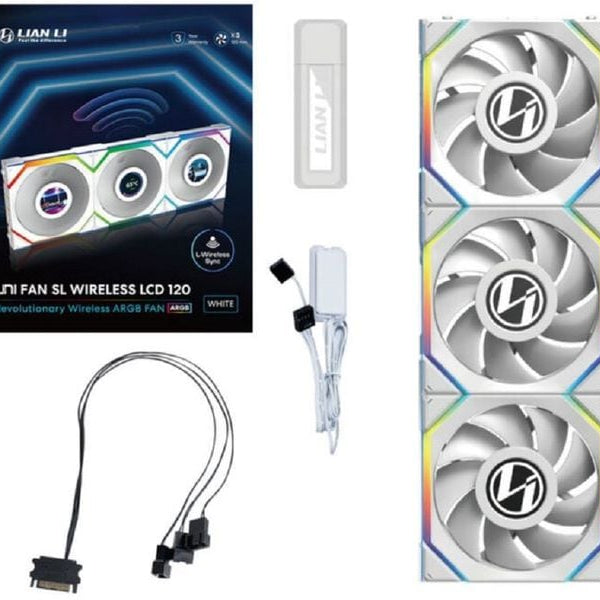 Lian Li PC-Lüfter UNI FAN SL 120 3er-Pack inkl. Controller