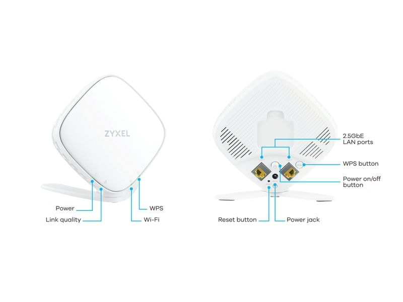 Zyxel WLAN-Mesh-Repeater WX5600-T0 WiFi 6