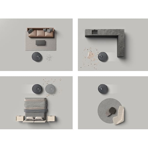 Xiaomi Saug- und Wischroboter Vacuum X20 Max Schwarz