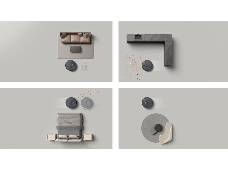 Xiaomi Saug- und Wischroboter Vacuum X20 Max Schwarz