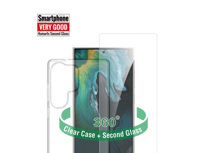 4smarts 360° Protection Set für Samsung Galaxy S25 Ultra