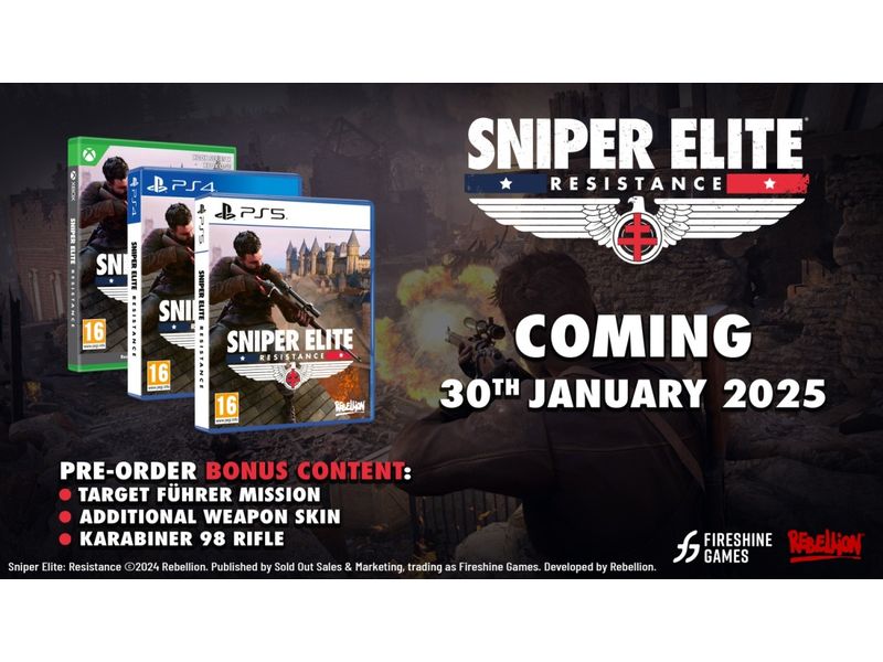 GAME Sniper Elite: Resistance