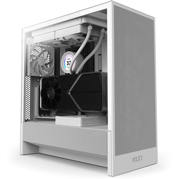NZXT PC-Gehäuse H5 Flow Weiss