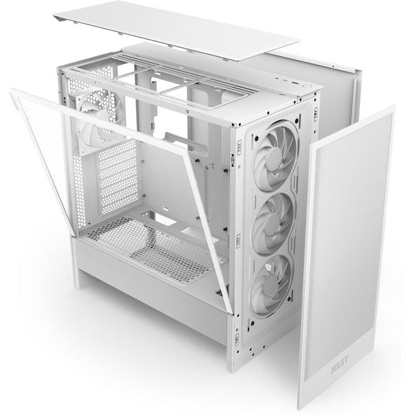 NZXT PC-Gehäuse H5 Flow Weiss