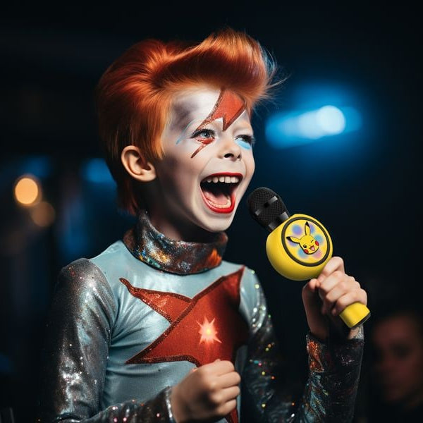 OTL Mikrofon Pokémon Pikachu PopSing Karaoke Gelb