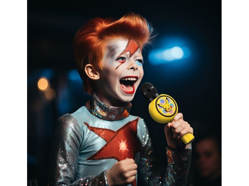 OTL Mikrofon Pokémon Pikachu PopSing Karaoke Gelb