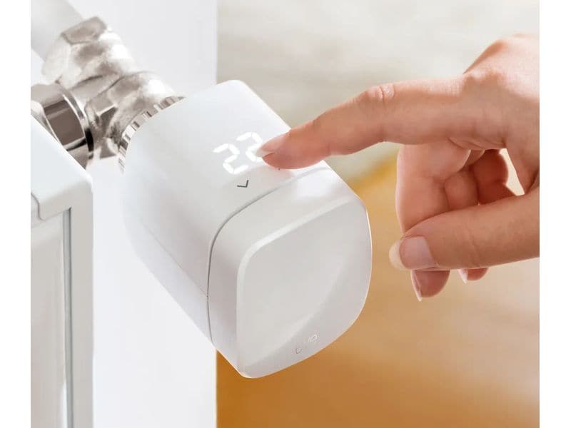 Eve Systems Heizkörperthermostat Eve Thermo, Matter, Weiss