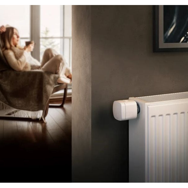 Eve Systems Heizkörperthermostat Eve Thermo, Matter, Weiss