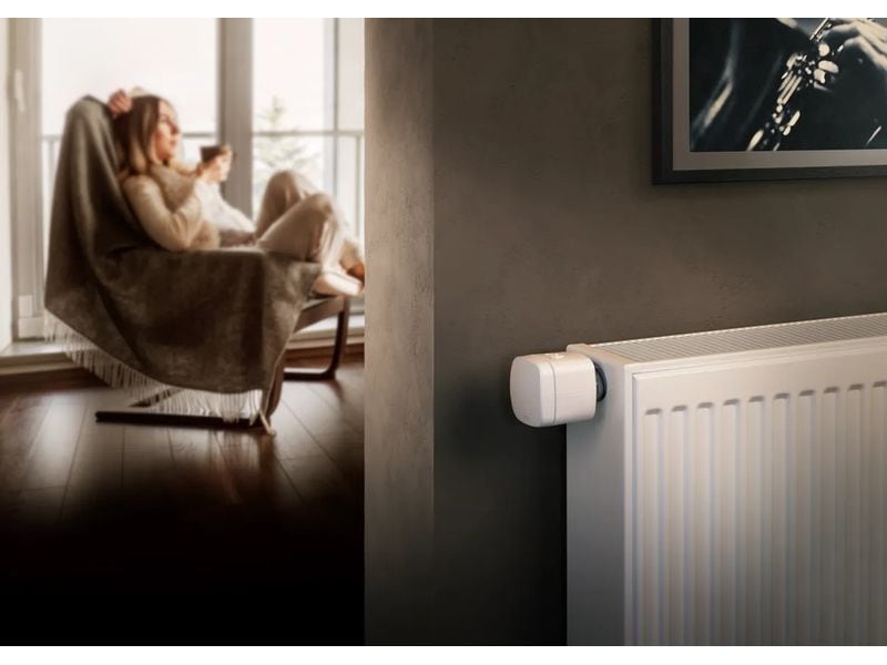 Eve Systems Heizkörperthermostat Eve Thermo, Matter, Weiss