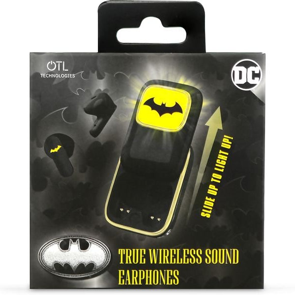 OTL True Wireless In-Ear-Kopfhörer Batman Slide Gelb; Schwarz