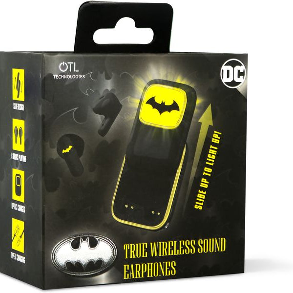 OTL True Wireless In-Ear-Kopfhörer Batman Slide Gelb; Schwarz