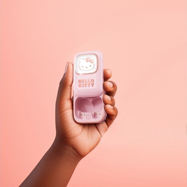 OTL True Wireless In-Ear-Kopfhörer Hello Kitty Slide Rosa