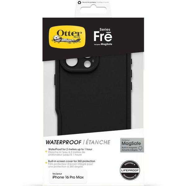 Otterbox Back Cover Fre iPhone 16 Pro Max Schwarz