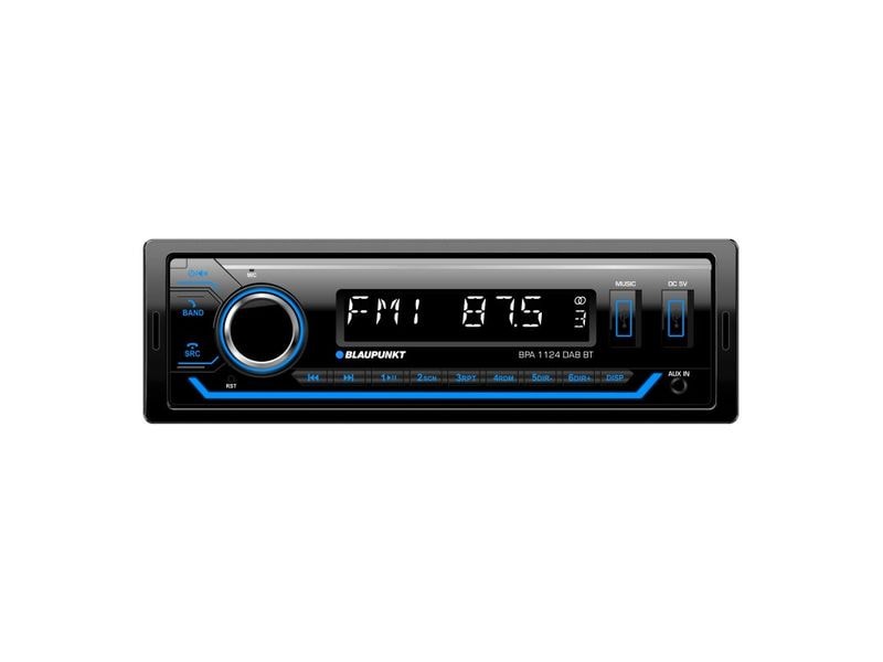 Blaupunkt Autoradio 4 x 50W FM, DAB+, Bluetooth, USB 1 DIN